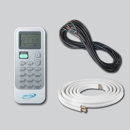 Air-Con Serene Series 9000 BTU 16 SEER Mini Split Air Conditioner 15ft Lineset & Wiring - ASRCI/EM4H4S09