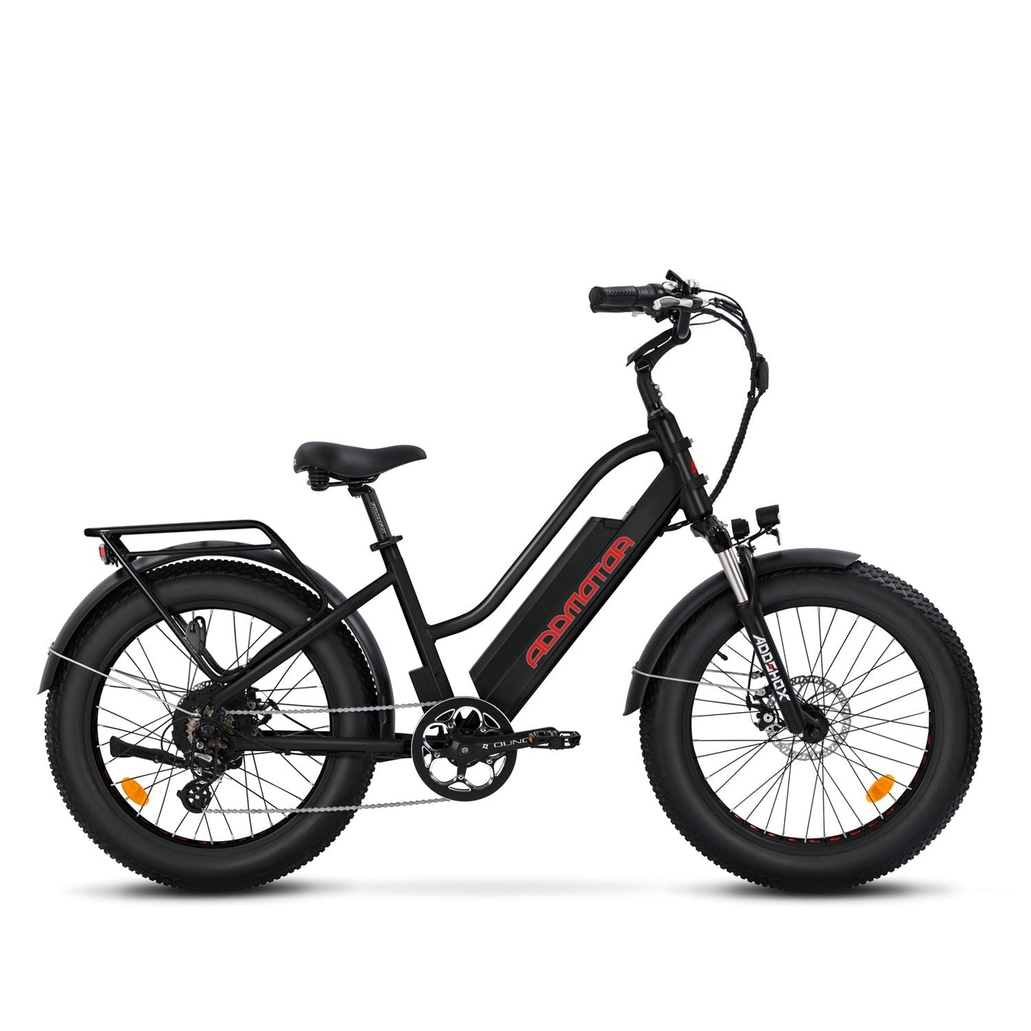 AddMotor 750W Motan M-430 Step-Thru Electric Fat Tire Bike - EB-MOTANM430-BLK