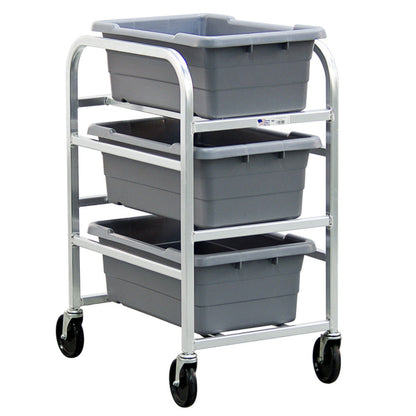 New Age 1276 Full Height 18.5"W x 36"H x 26"D Universal Lug Dolly 3 Lug Capacity - NW1276