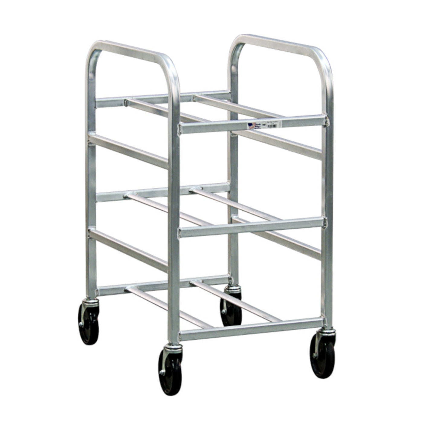New Age 1276 Full Height 18.5"W x 36"H x 26"D Universal Lug Dolly 3 Lug Capacity - NW1276