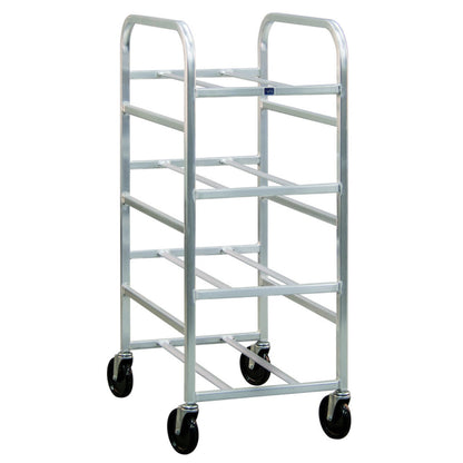 New Age 1277 Full Height 18.5"W x 47"H x 26"D Universal Lug Dolly 4 Lug Capacity - NW1277