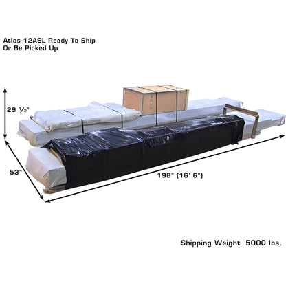 Atlas 12ASL 12,000 lb Scissor Alignment Lift - ATEATTD-12ASL-N-FPD