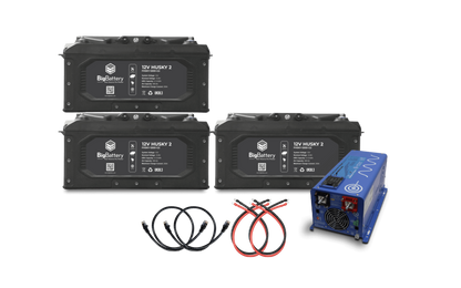 Big Battery 12V 3X HUSKY 2 KIT – AIMS - K0740