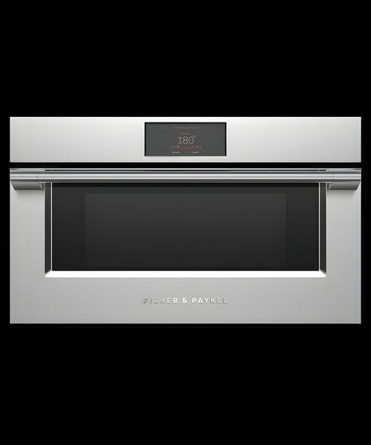 FISHER & PAYKEL OS30NPTX1 Combination Steam Oven, 30", 23 Function - OS30NPTX1-KT