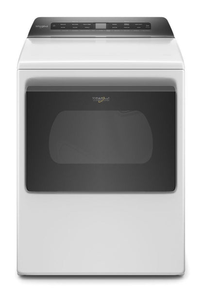 WHIRLPOOL 7.4 cu. ft. Smart Capable Top Load Electric Dryer - WED6120HW