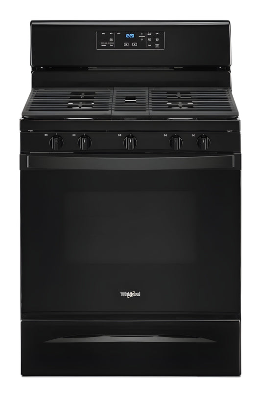 WHIRLPOOL WFG525S0JB 5.0 cu. ft. Whirlpool® gas range with center oval burner - WFG525S0JB