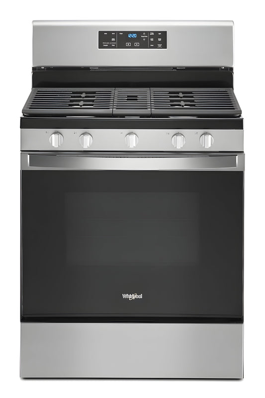 WHIRLPOOL WFG525S0JS 5.0 cu. ft. Whirlpool® gas range with center oval burner - WFG525S0JS
