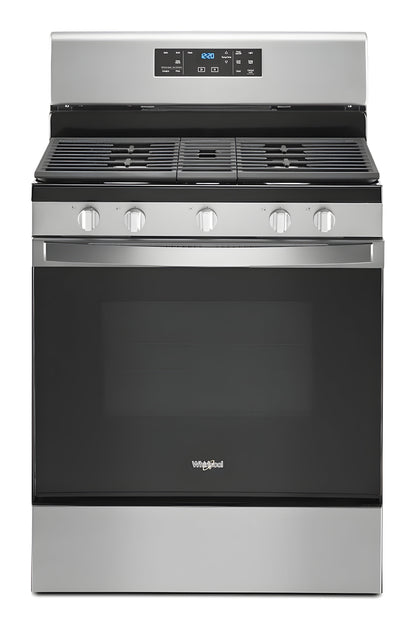 WHIRLPOOL WFG525S0JZ 5.0 cu. ft. Whirlpool® gas range with center oval burner - WFG525S0JZ