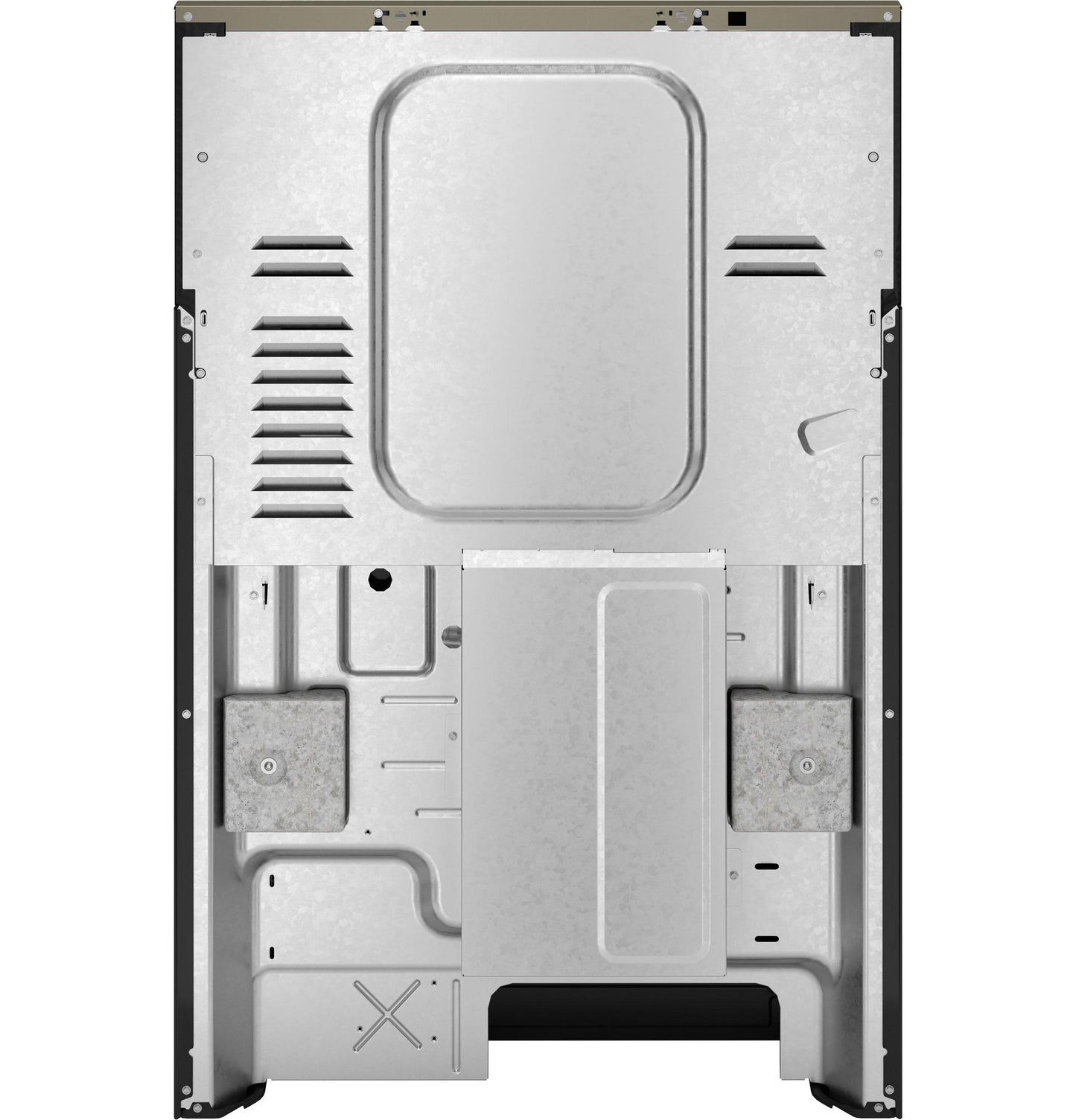 GE APPLIANCES GRF600AVES GE(R) 30" Free-Standing Electric Convection Range with No Preheat Air Fry and EasyWash(TM) Oven Tray - GRF600AVES-KT