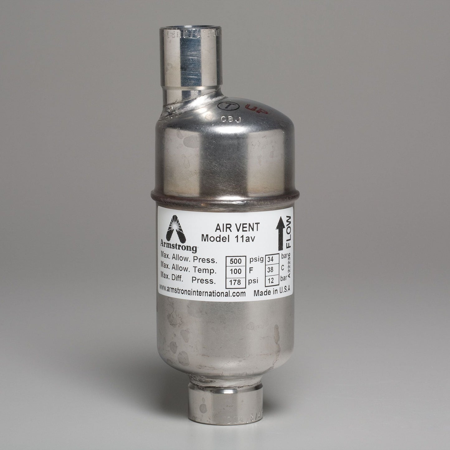 Armstrong International C3510-3 Air Vent 3/4 Inch Stainless Steel 178 PSI Replacement C351 - C3510-30-3