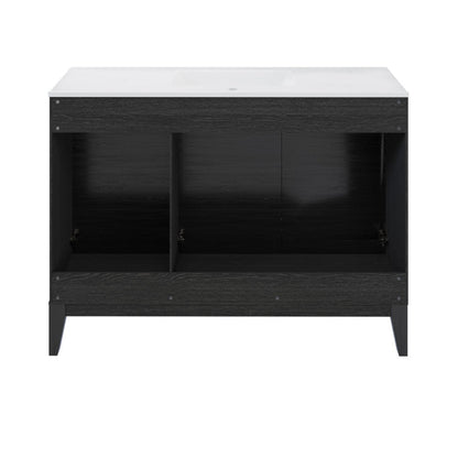 Cascade 48" Bathroom Vanity in Black