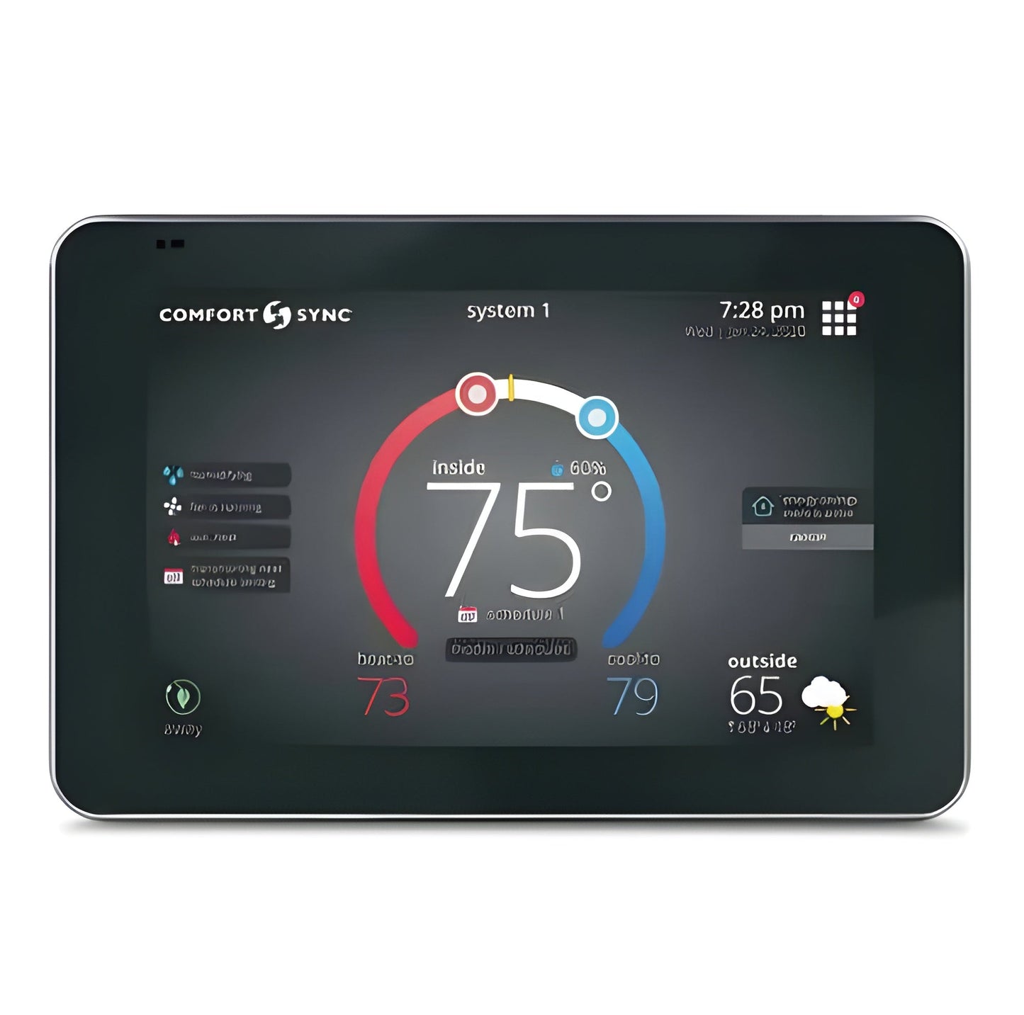 Armstrong Air 1.841226 Comfort Sync A3 Ultra-Smart Communicating WiFi Thermostat 7 in HD LCD Display - 1.841226