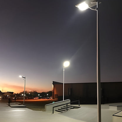 AVS Energy Solar LED Street Light 80 Watt 8200 Lumens 5000K Parking Lot Light Solar All in One Street Light - AVS-AI1-80W