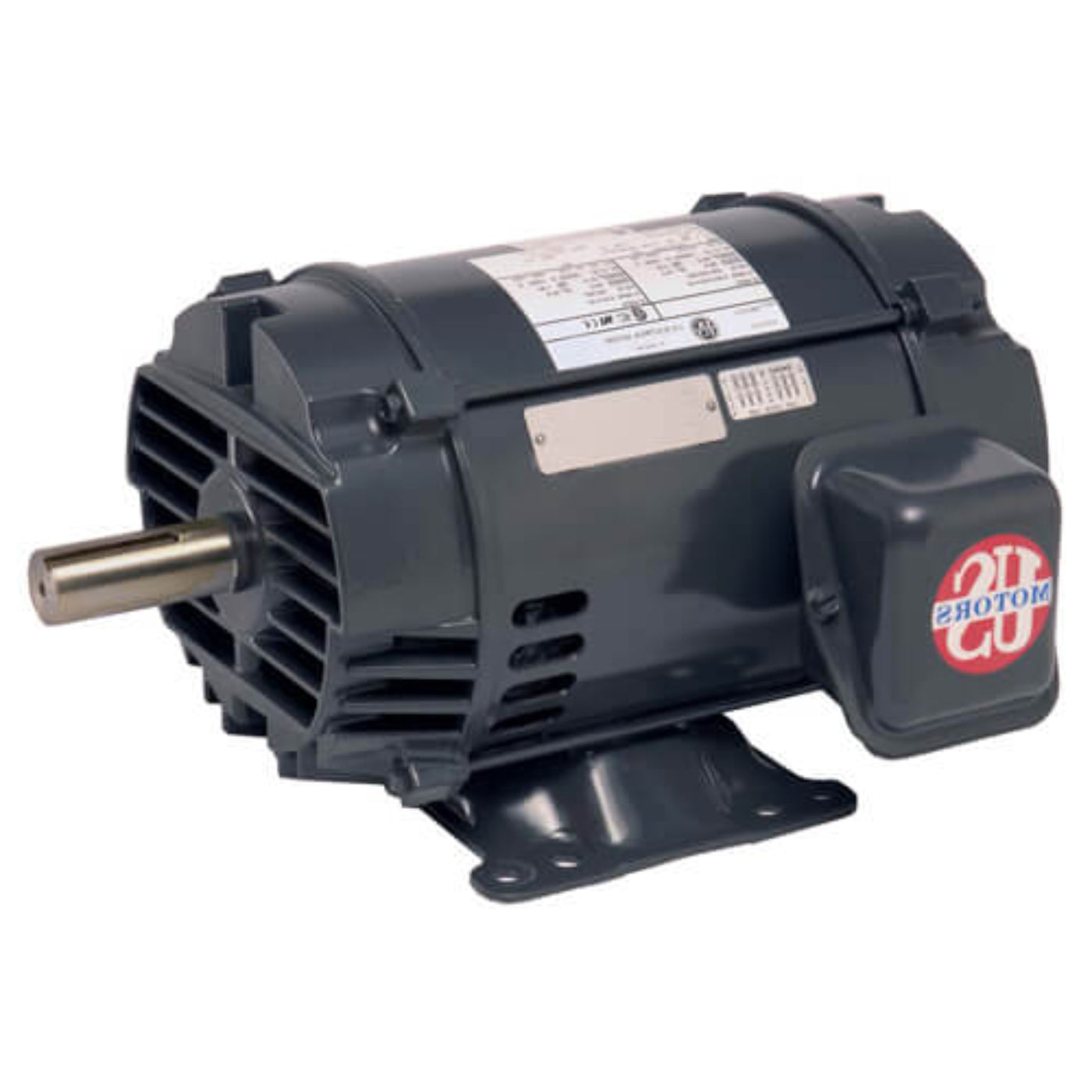 U.S. Motors D25P2D General Purpose Three Phase ODP Horizontal - Footed Motor - D25P2D