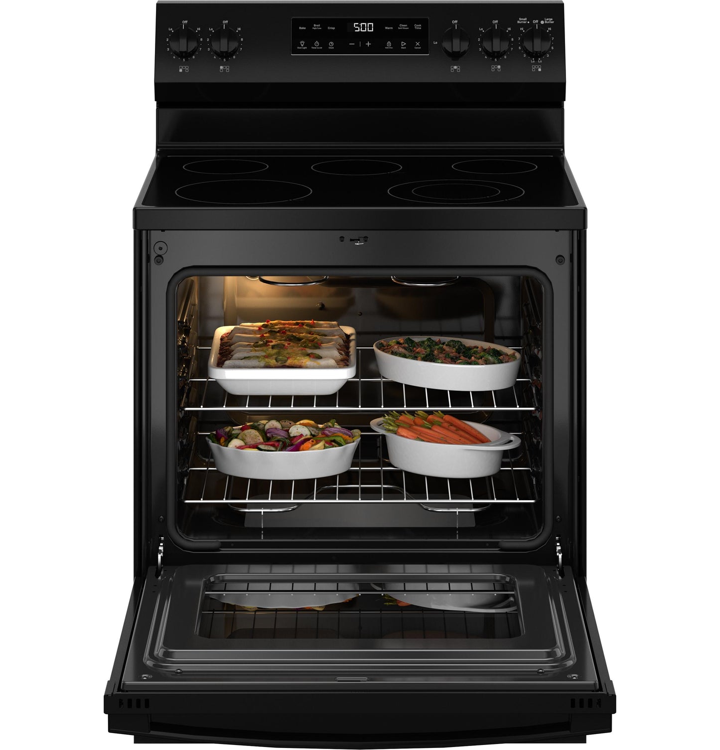 GE APPLIANCES GRF500PVBB GE(R) 30" Free-Standing Electric Range - GRF500PVBB-KT