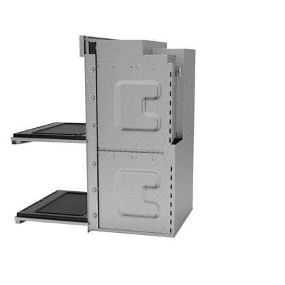 GE APPLIANCES JTD5000SVSS GE(R) 30" Smart Built-In Self-Clean Convection Double Wall Oven with No Preheat Air Fry - JTD5000SVSS-KT