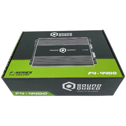 SoundQubed 4400 Watt F4-4400 Full Bridge 4 Channel Amplifier - SQ-F4-4400