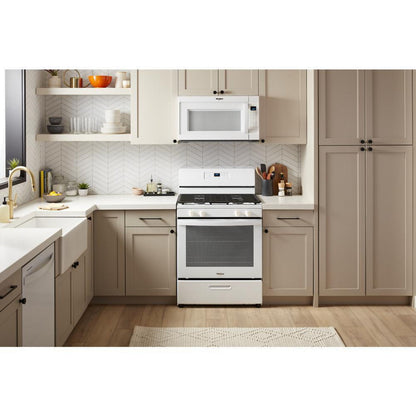 WHIRLPOOL&nbsp; 5.1 Cu. Ft. Freestanding Gas Range with Broiler Drawer - WFG320M0MW-KT