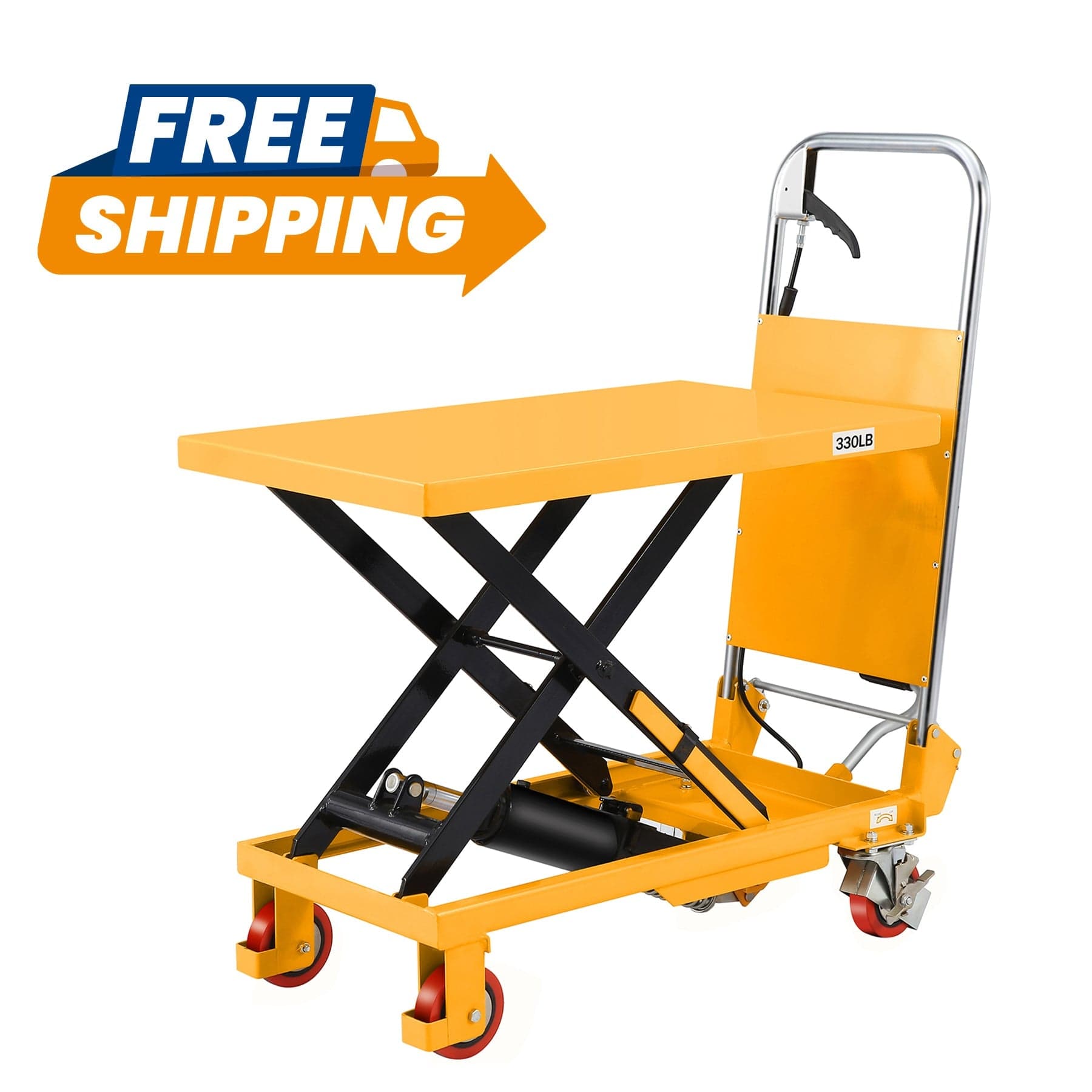 Apollolift Single Scissor Lift Table 330 lbs. 29" lifting height - A-2016 - Backyard Provider
