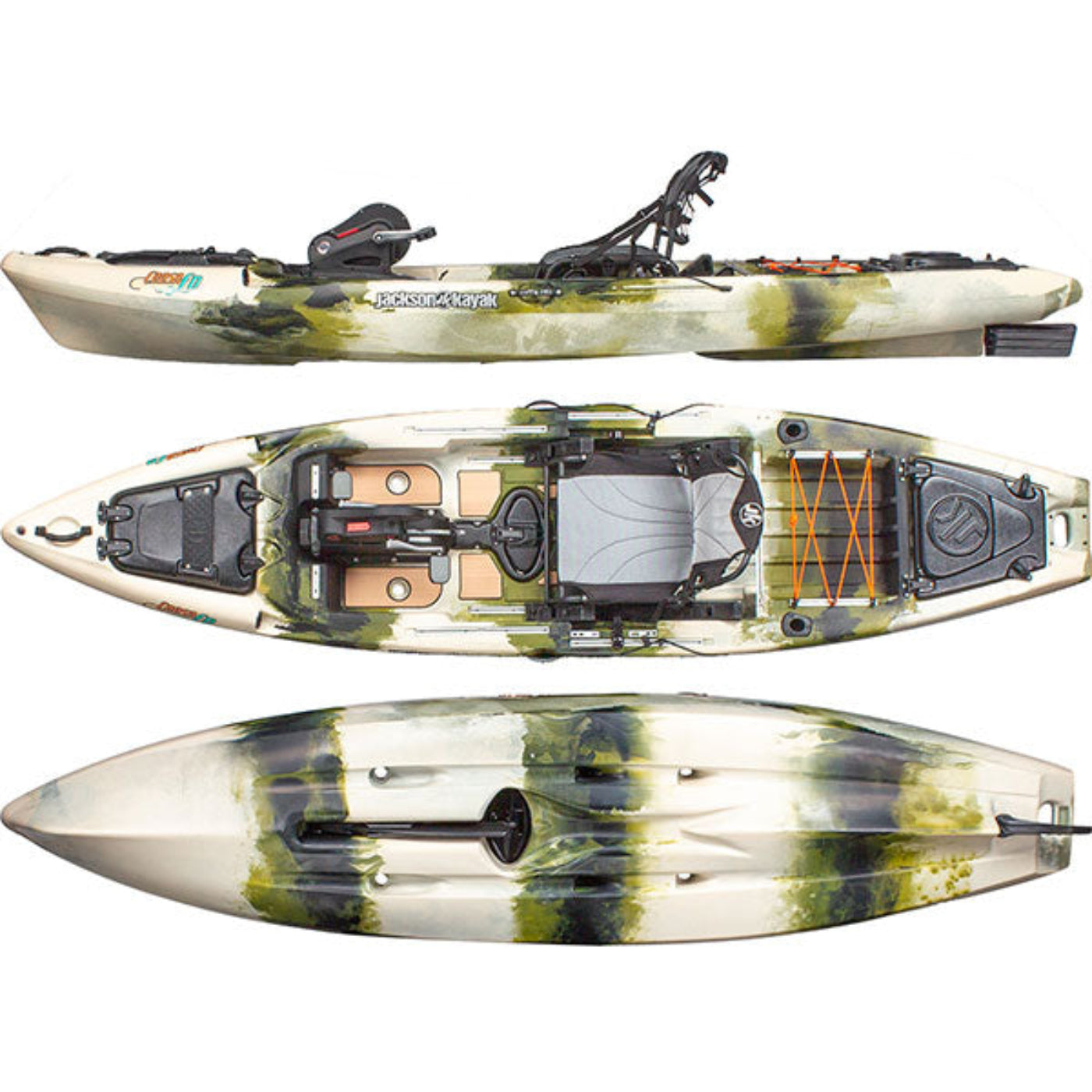 Torqeedo Jackson Coosa FD Fishing Kayak - COFD121STORM_25
