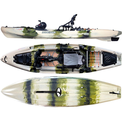 Torqeedo Jackson Big Rig FD Fishing Kayak - BRFD131STORM_25