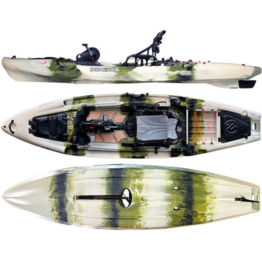 Torqeedo Jackson Big Rig FD Fishing Kayak - BRFD131STORM_25