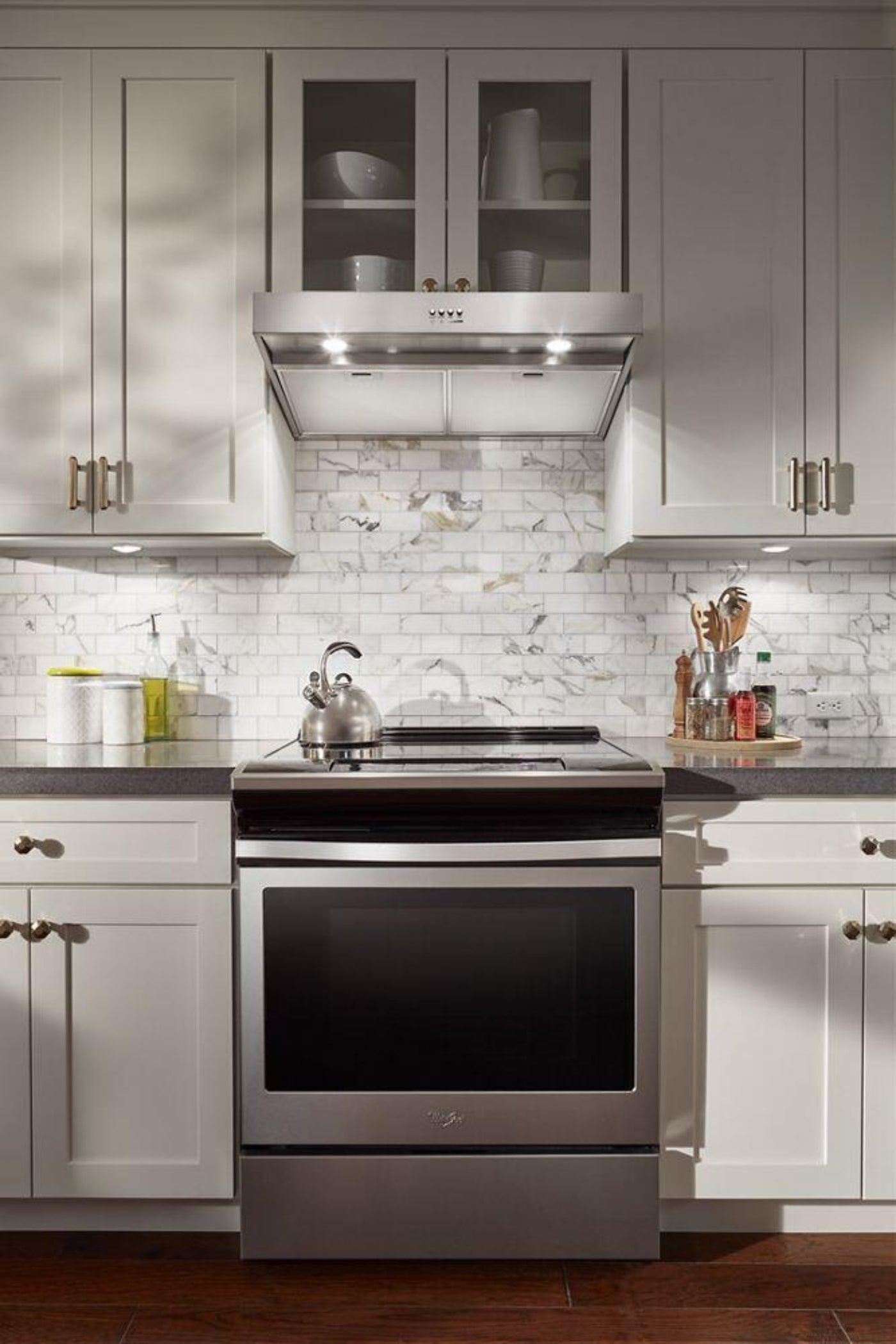 WHIRLPOOL 24" Range Hood with Full-Width Grease Filters -WVU37UC4FS-KT