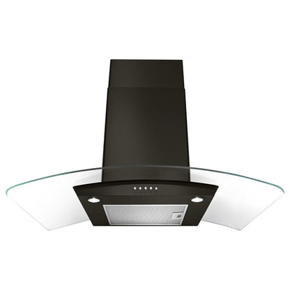 WHIRLPOOL 36" Concave Glass Wall Mount Range Hood - WVW51UC6HV-KT