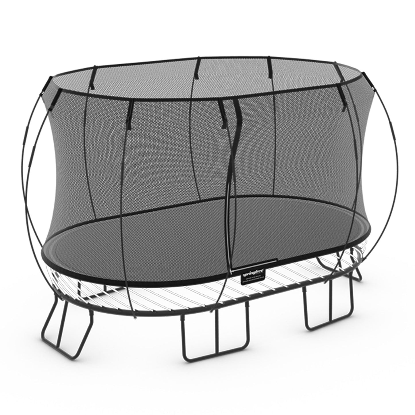 Springfree Trampoline Kids Outdoor Large Oval 8 x 13' Trampoline with Enclosure - 212963