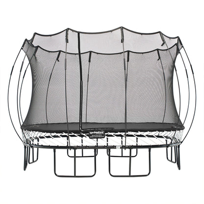 Springfree Trampoline Kids Outdoor Large Square 11 Ft Trampoline with Enclosure - 212964