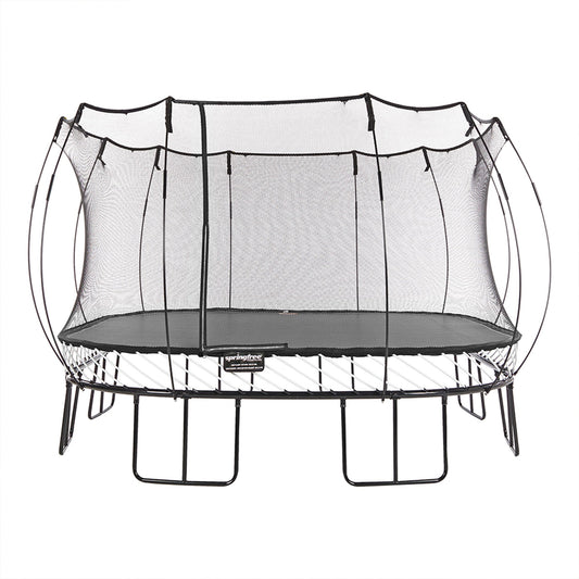 Springfree Trampoline Kids Outdoor Jumbo Square 13 Ft Trampoline with Enclosure - 212965