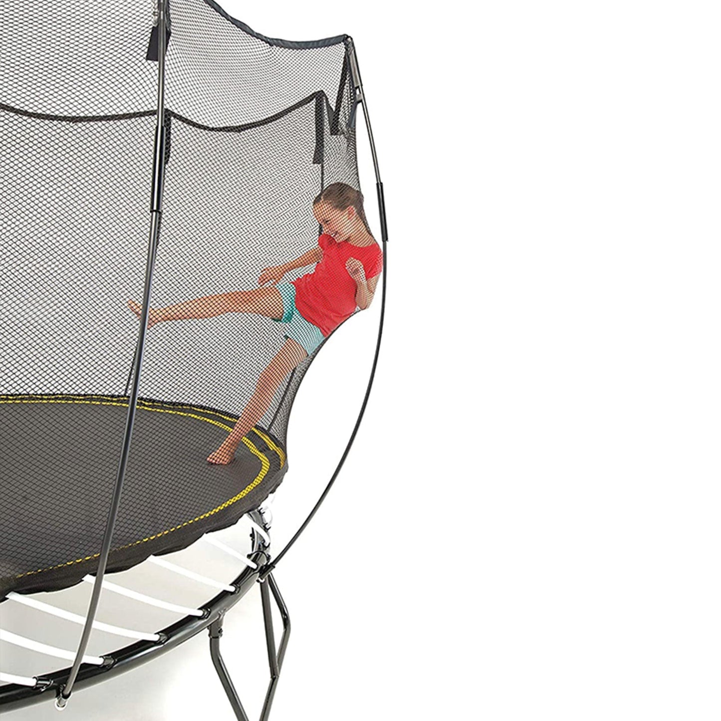 Springfree Trampoline Kids Outdoor Jumbo Square 13 Ft Trampoline with Enclosure - 212965