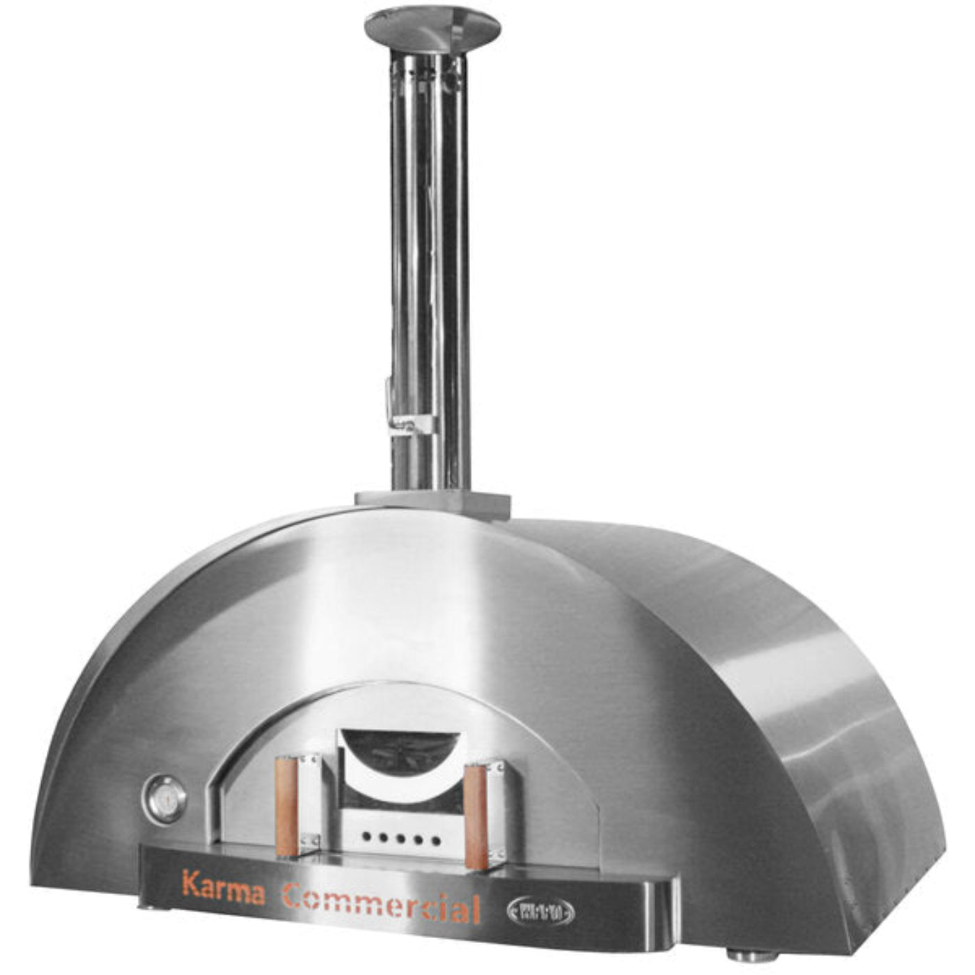WPPO Karma 42 Professional Stainless Steel Wood Fire Outdoor Pizza Oven -  WKK-03S-304SS