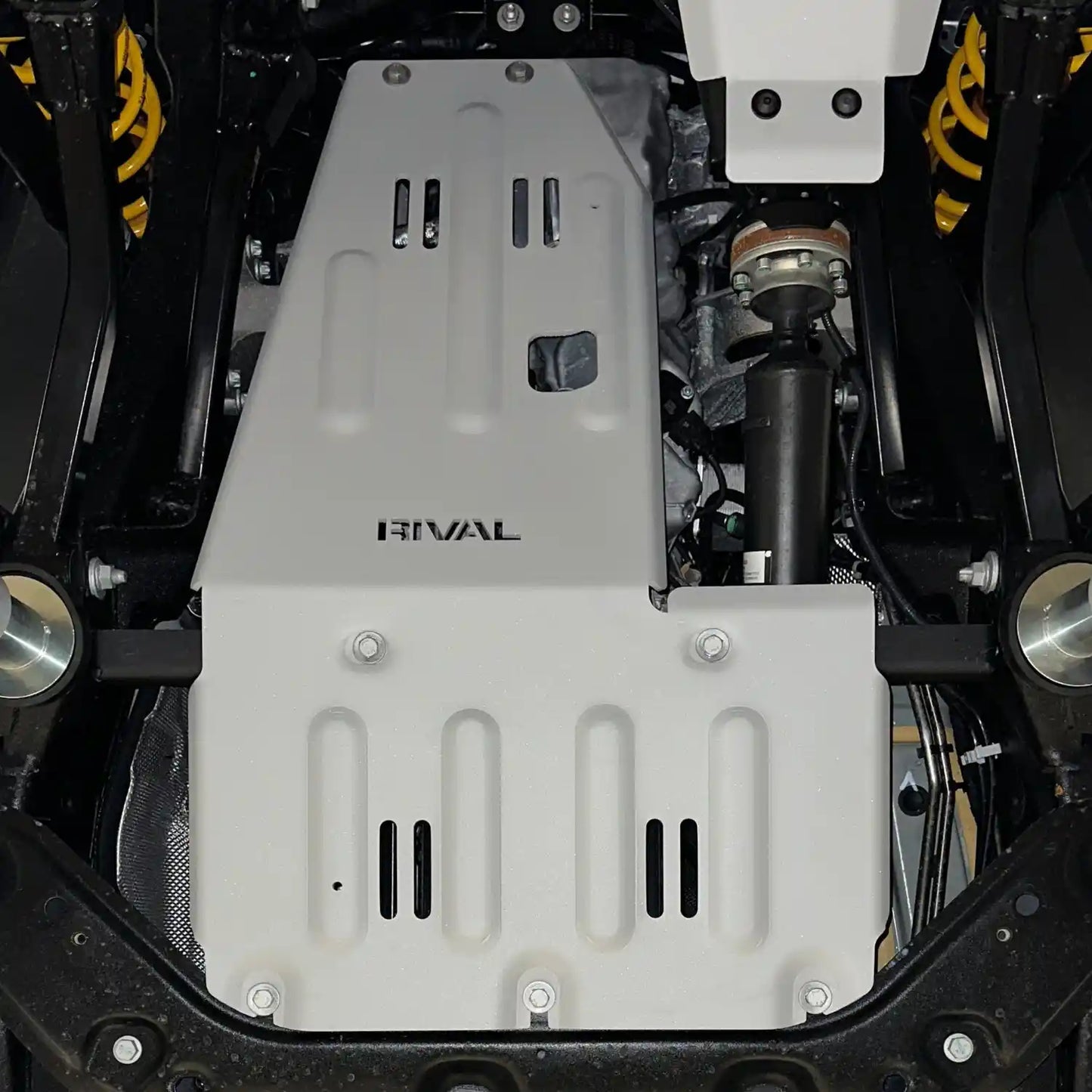 RIVAL Gen2 Aluminum Engine Transmission Catalytic Converter Skid Plate Ineos Grenadier - 2333.4501.1.6