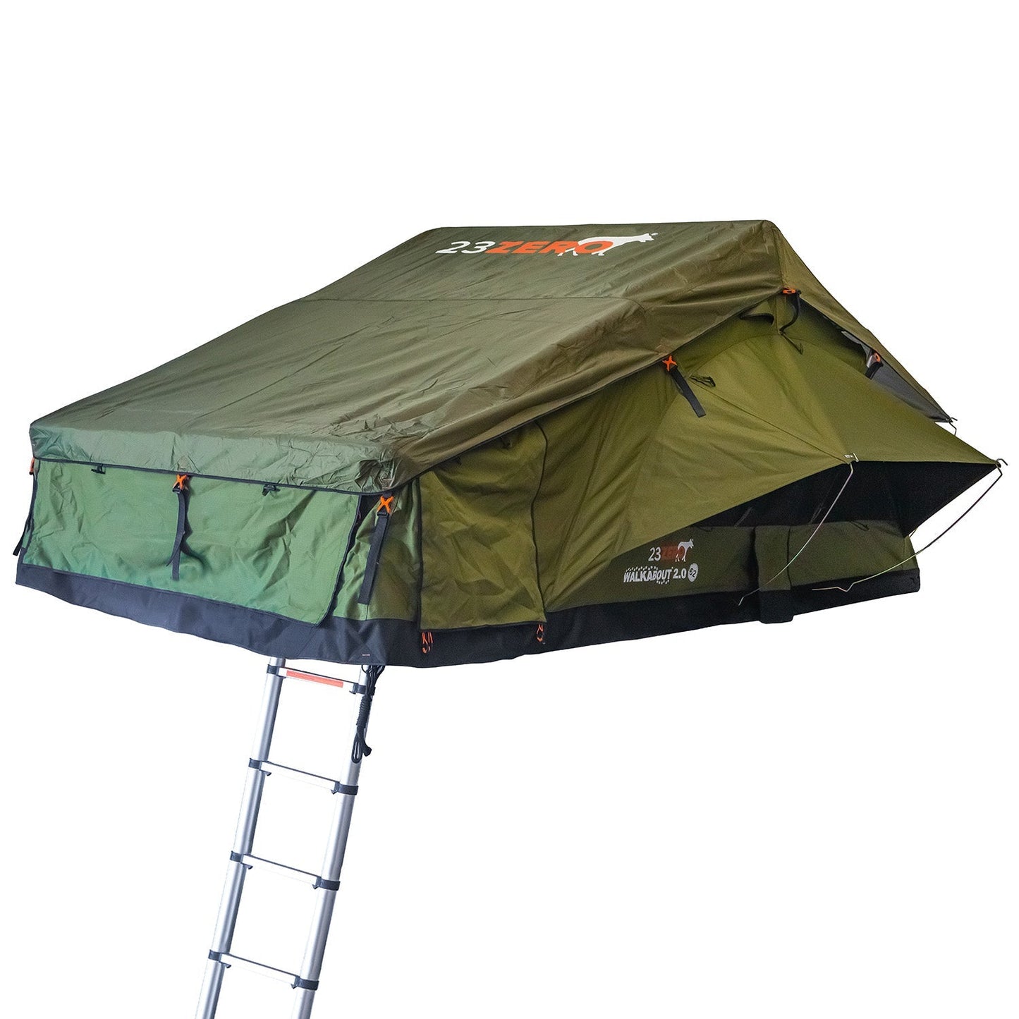 23ZERO Walkabout 62" 2.0 3-Person Roof Top Tent - 230WA6220
