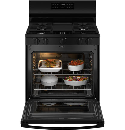 GE APPLIANCES GGF500PVBB GE(R) 30" Free-Standing Gas Range - GGF500PVBB-KT