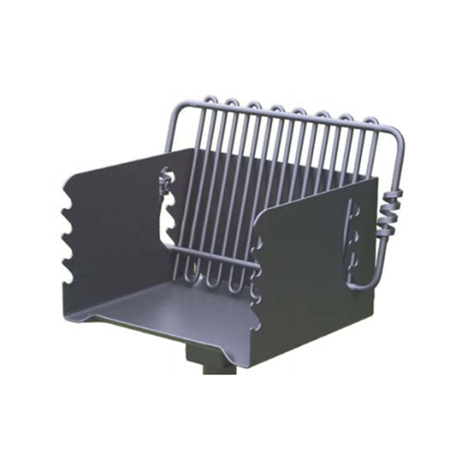 Pilot Rock CBP-135 Park Style Outdoor BBQ Charcoal Grill with Swivel, 3 Pack - 415878