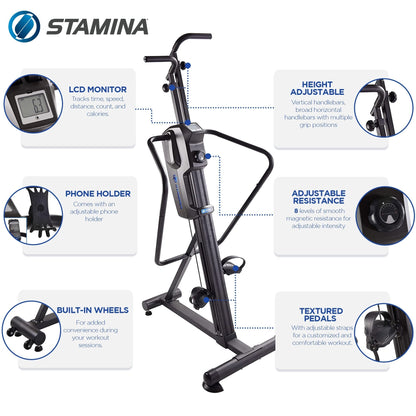 Stamina Products Cardio Climber Home Workout Fitness Exercise Machine (Used) - 289735