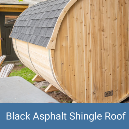 Dundalk LeisureCraft Canadian Timber Tranquility 4-5 Person Barrel Sauna CTC2345 - CTC2345-NH