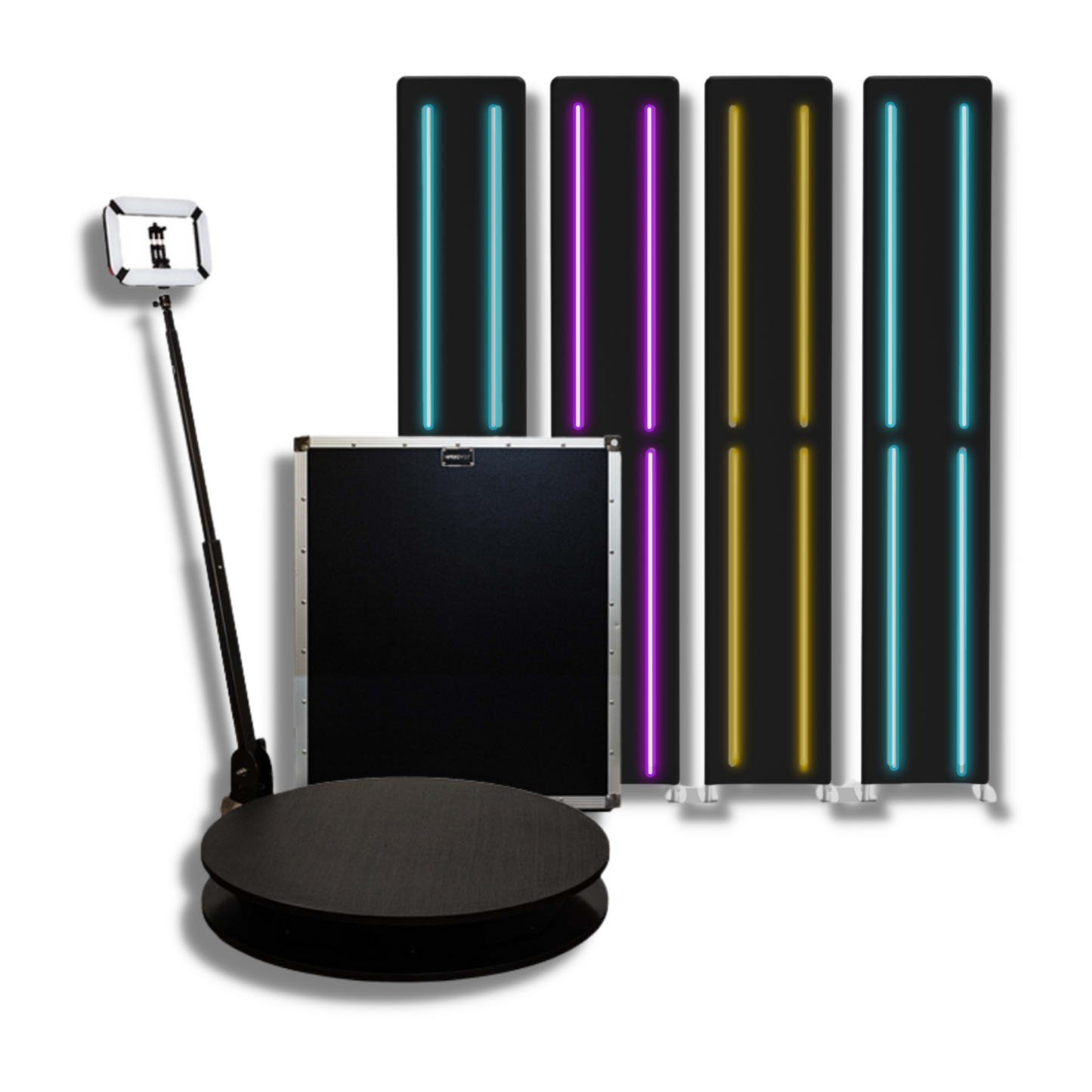 SpinPix360 RevoSpin RM-4 Manual Spin 360 Photo Booth - 27" Custom Package