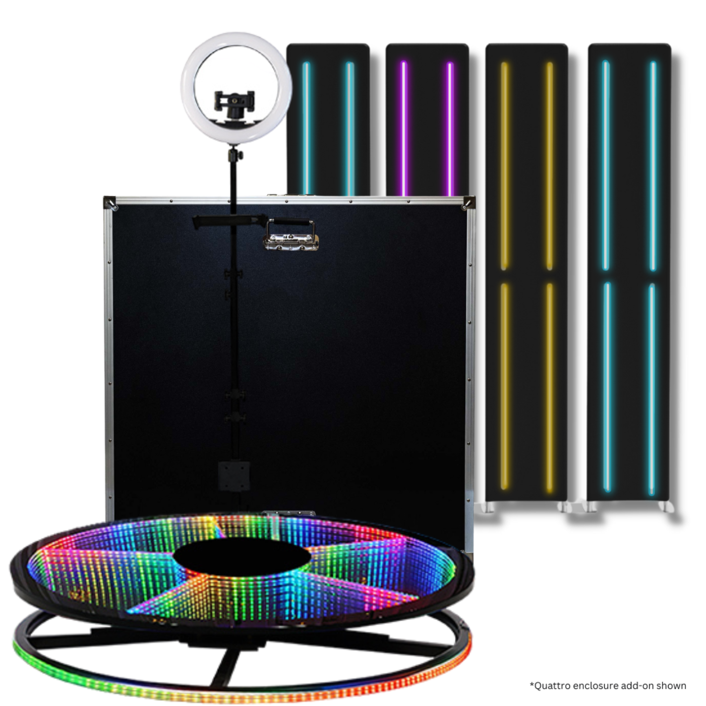 SpinPix360 RAL-8 45" Automatic 360 Photo Booth with 3 Year Warranty Coverage