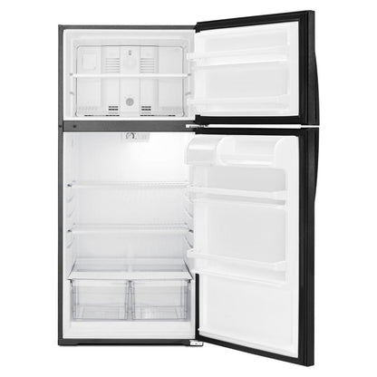 WHIRLPOOL 28-inch Wide Top Freezer Refrigerator - 14 cu. ft. - WRT134TFDB-KT