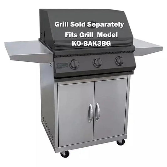 Kokomo Burner Grill Cart - KO-BAK3BG-C - KO-BAK3BG-C