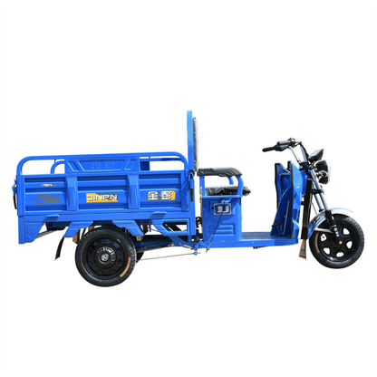 Chery Industrial800W Electric Cargo Tricycle Truck with Loading Car Hopper - W2854P196465