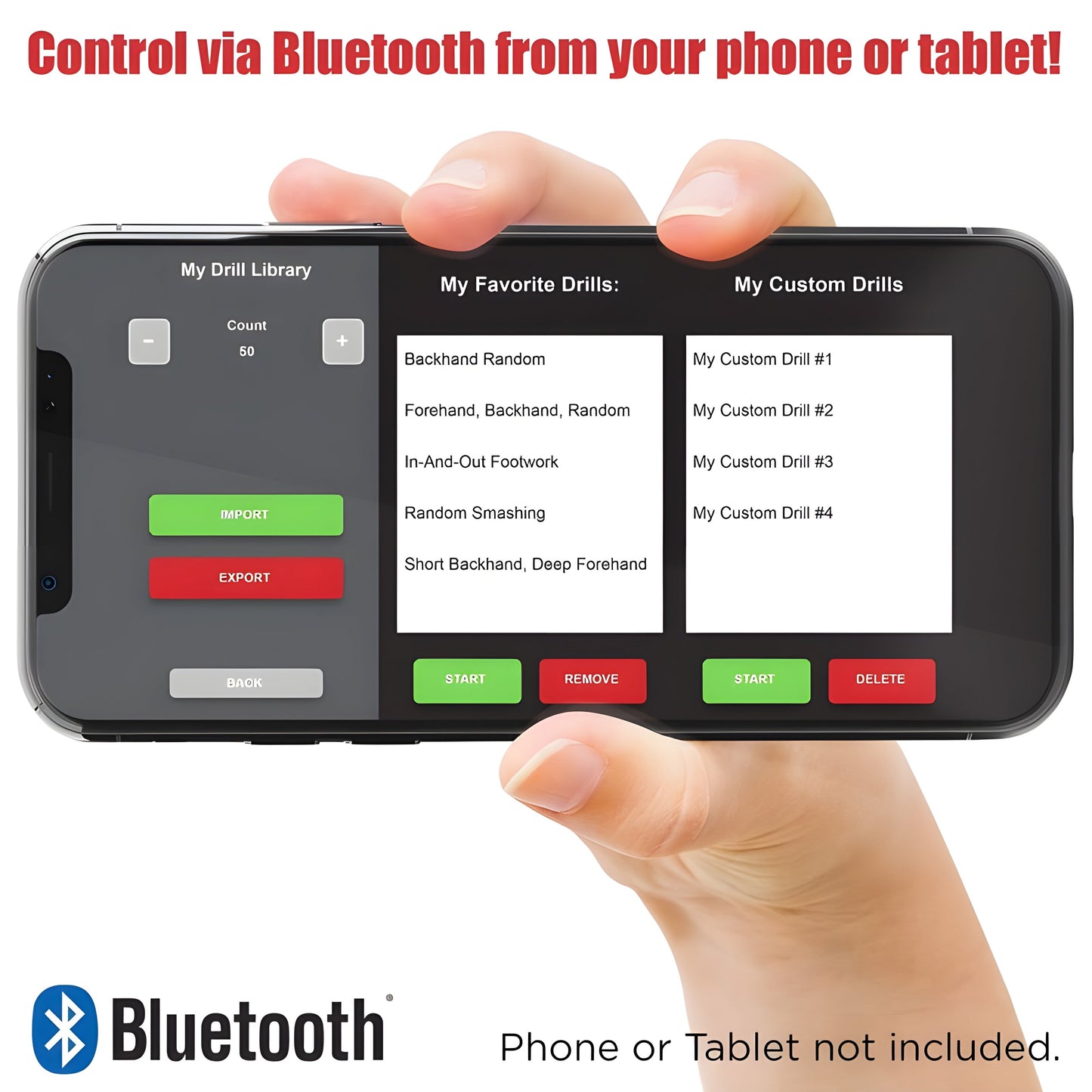 Robo-Pong 3050XL Table Tennis Robot - 03050