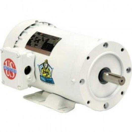 US Motors WD34C2JC Washdown Motor 3/4 HP 1725 RPM 56C 115V - WD34C2JC