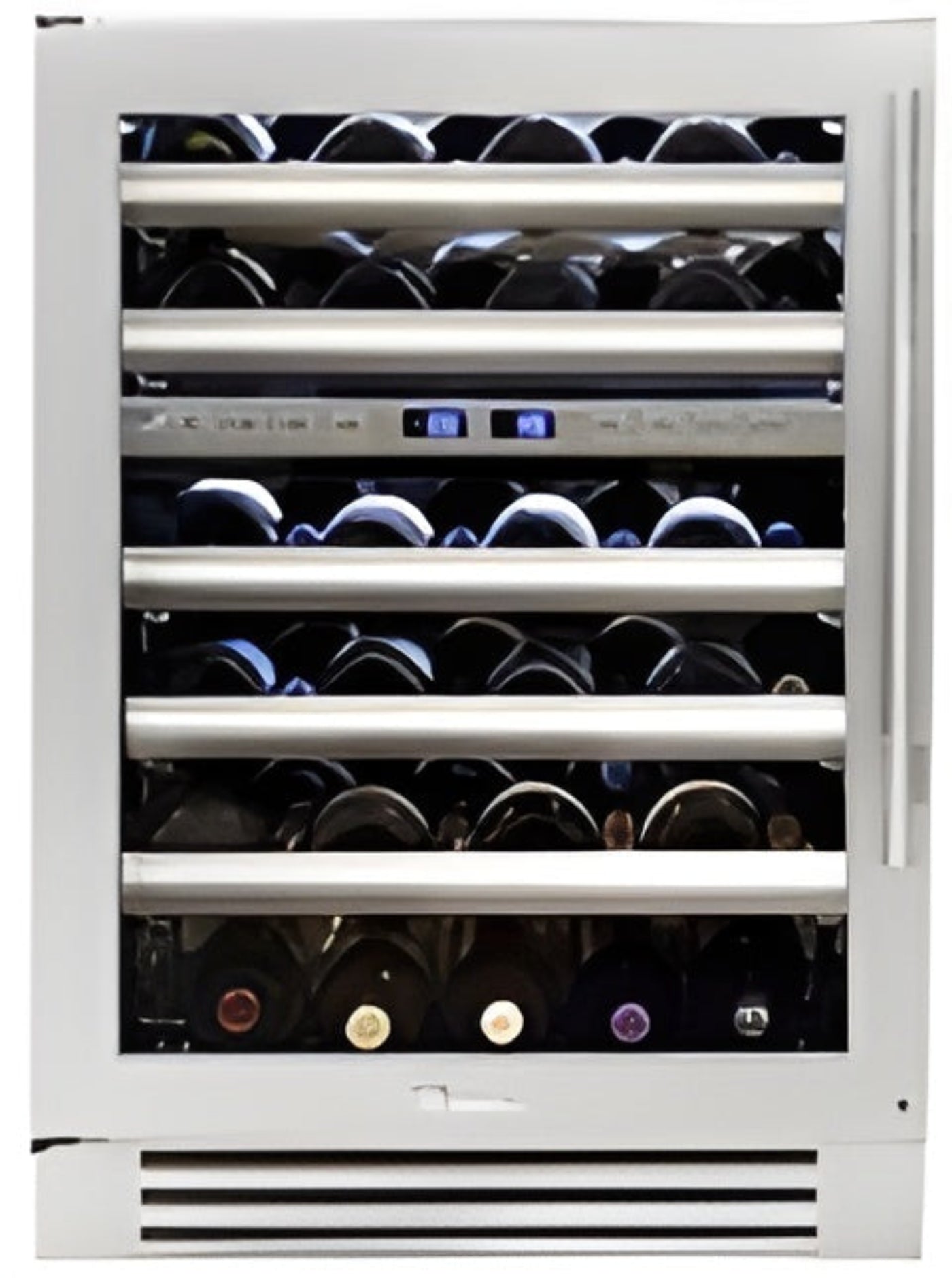 True Refrigeration: 24" Single Zone Wine Cabinet- TWC-24DZ-L-SG-C