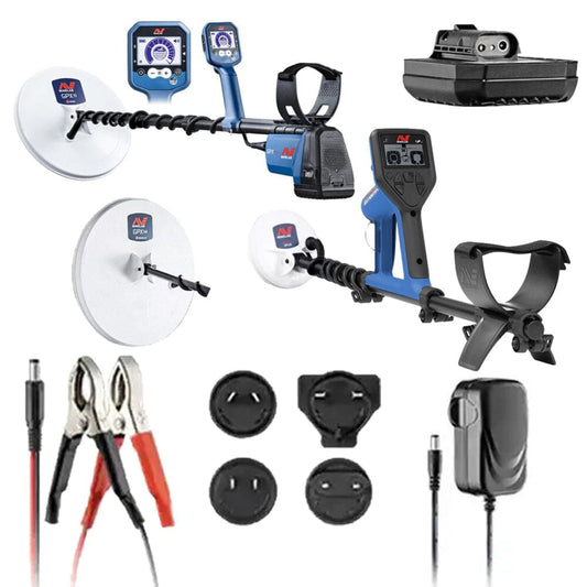 Minelab GPX 6000 Metal Detector with gear and Gold Monster 1000 - 3300-0500-Gear-GM1000