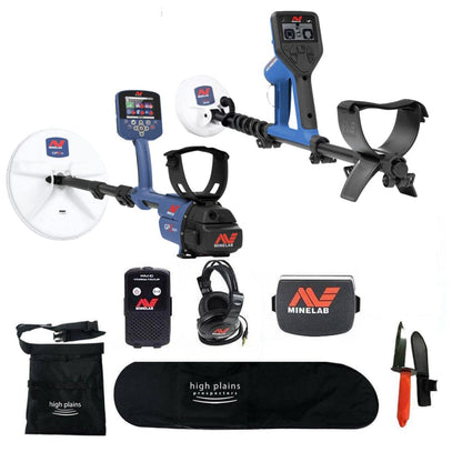 Minelab GPZ 7000 and Gold Monster 1000 Metal Detectors with High Plains Gear - 3301-0001-GM1000-bundle