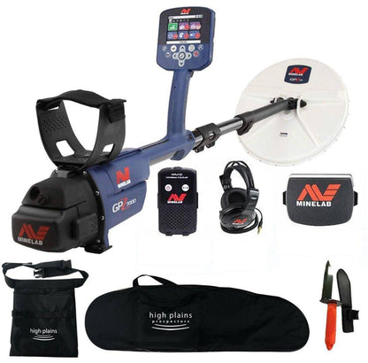 Minelab GPZ 7000 Metal Detector with Additional High Plains Gear - 3301-0001-bundle